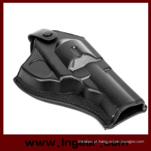 Coldre de couro do exército tático força couro Revolver pistola coldres